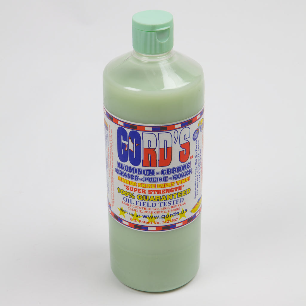 Gord's Aluminum Polish 32 Oz + Gord's Speedy Wax 16 Oz Combo Kit – Made In USA
